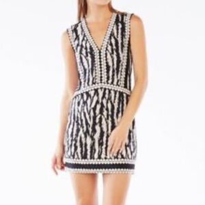 BCBGMAXAZRIA Bridget Retro Tunic Mini Dress